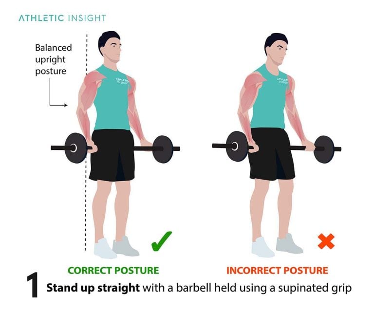 How To Do Barbell Curl Variations Proper Form Techniques Barbell Athletic Insight 0886